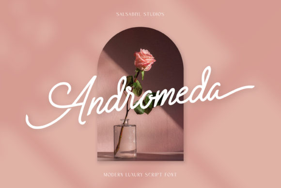 Andromeda: A Modern Handwritten Font for Web Design