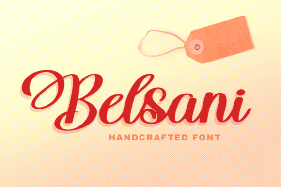 Belsani: A Bold Handwritten Font for Web Design