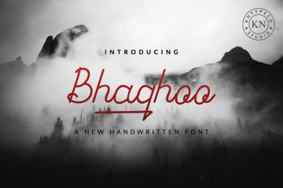 Bhaqhoo: A Timeless Handwritten Font for Editorial Design
