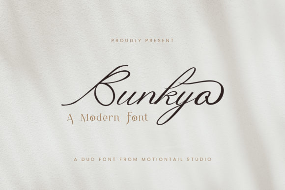 Bunkyo: A Premium Font for Elegant Branding