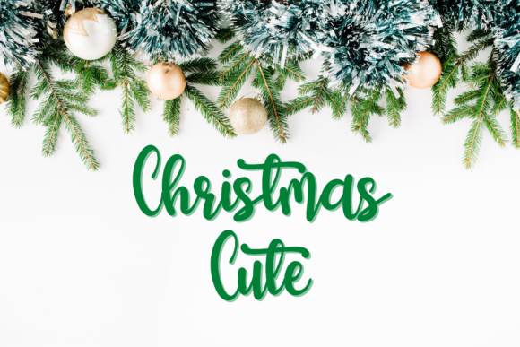 Christmas Cute: A Charming Script Font for Your Brand