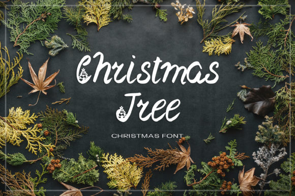Christmas Tree: A Premium Handwritten Font for Web Design