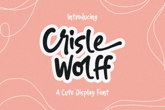 Crisle Wolff: A Dainty Script Font for Makers