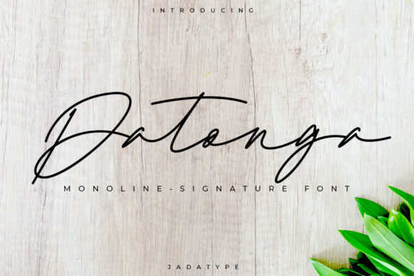 Datonga: A Stylish Handwritten Font for Web Design