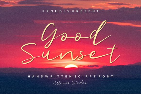 Good Sunset: The Elegant Handwritten Font for Marketers