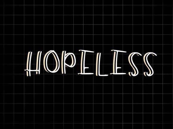 Hopeless Font: A Playful Handwritten Typeface Review