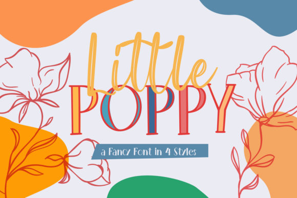 Little Poppy: A Joyful Duo Font for Small Brands