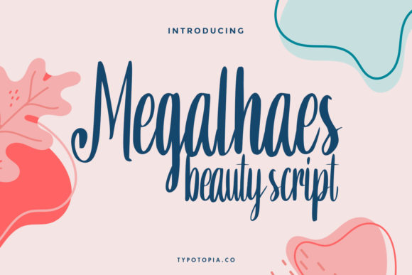 Megalhaes: A Refined Script Font for Editorial Design