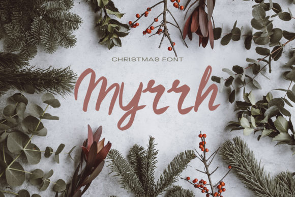 Myrrh: A Handwritten Font for Small Business Branding