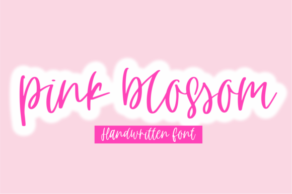 Pink Blossom: A Beautiful Script Font for Your Brand