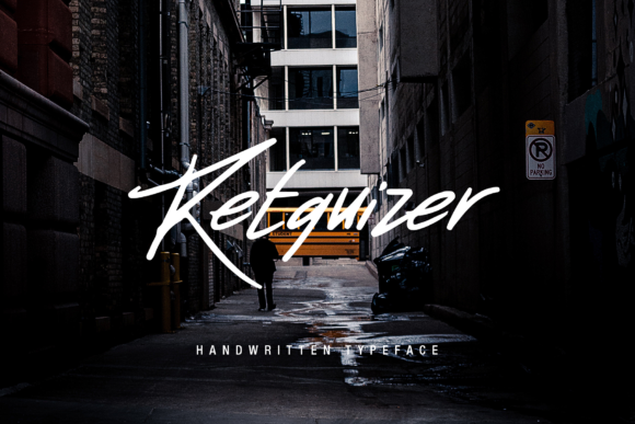 Retquizer: A Modern Handwritten Font for Crafters