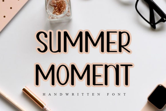 Summer Moment: A Handwritten Font for Campaigns