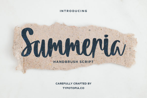 Summeria: The Handwritten Font for Bold Marketing