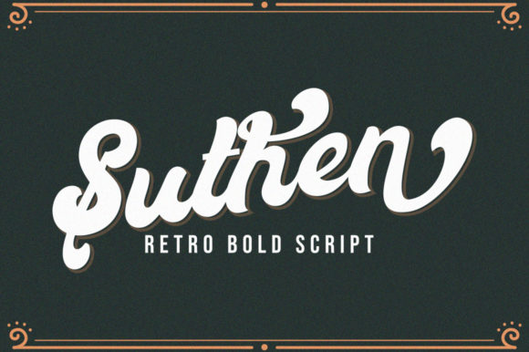 Suthen: A Bold Handwritten Font for Your Brand
