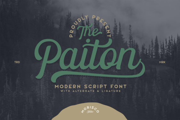 The Paiton: A Vintage Script Font for Modern Web Design