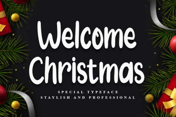 Welcome Christmas: A Joyful Handwritten Font Review